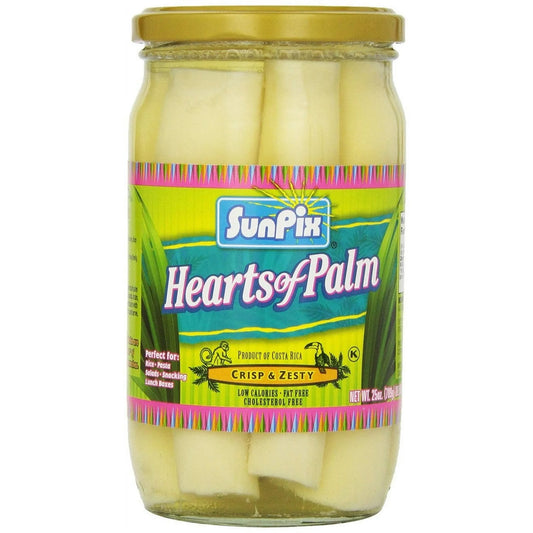 SunPix Hearts of Palm 25oz - Crisp & Zesty, Product of Costa Rica (2-Pack)