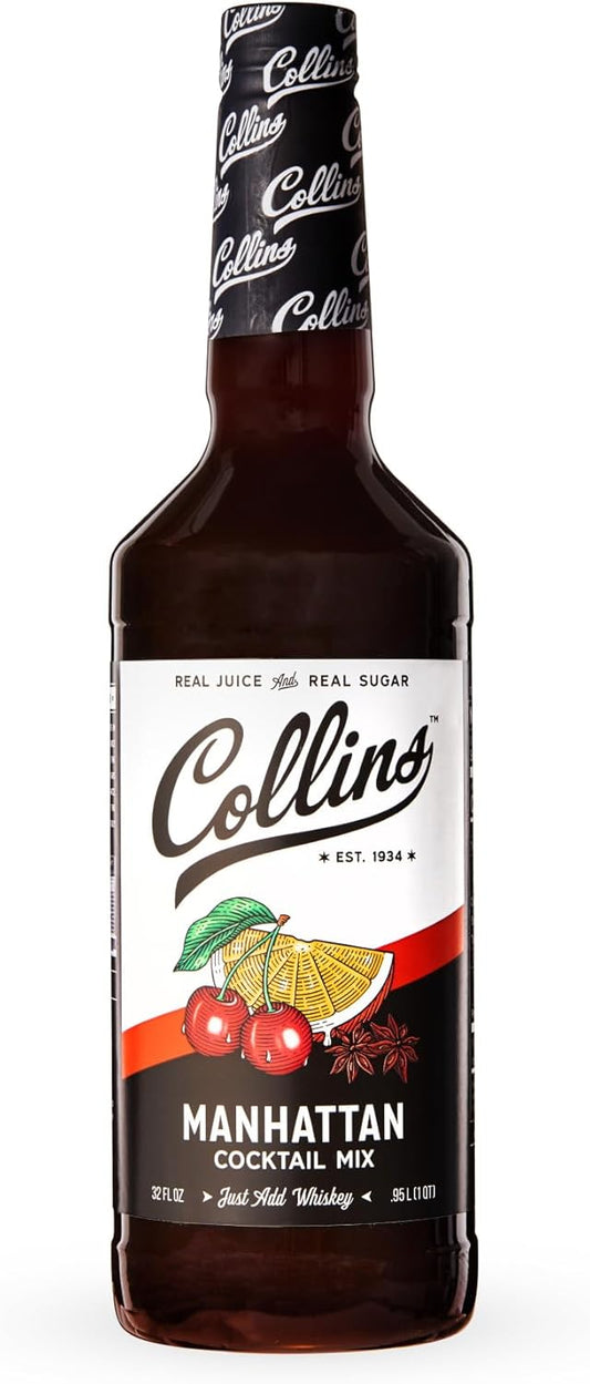 Collins Manhattan Cocktail Mix - 32 fl oz