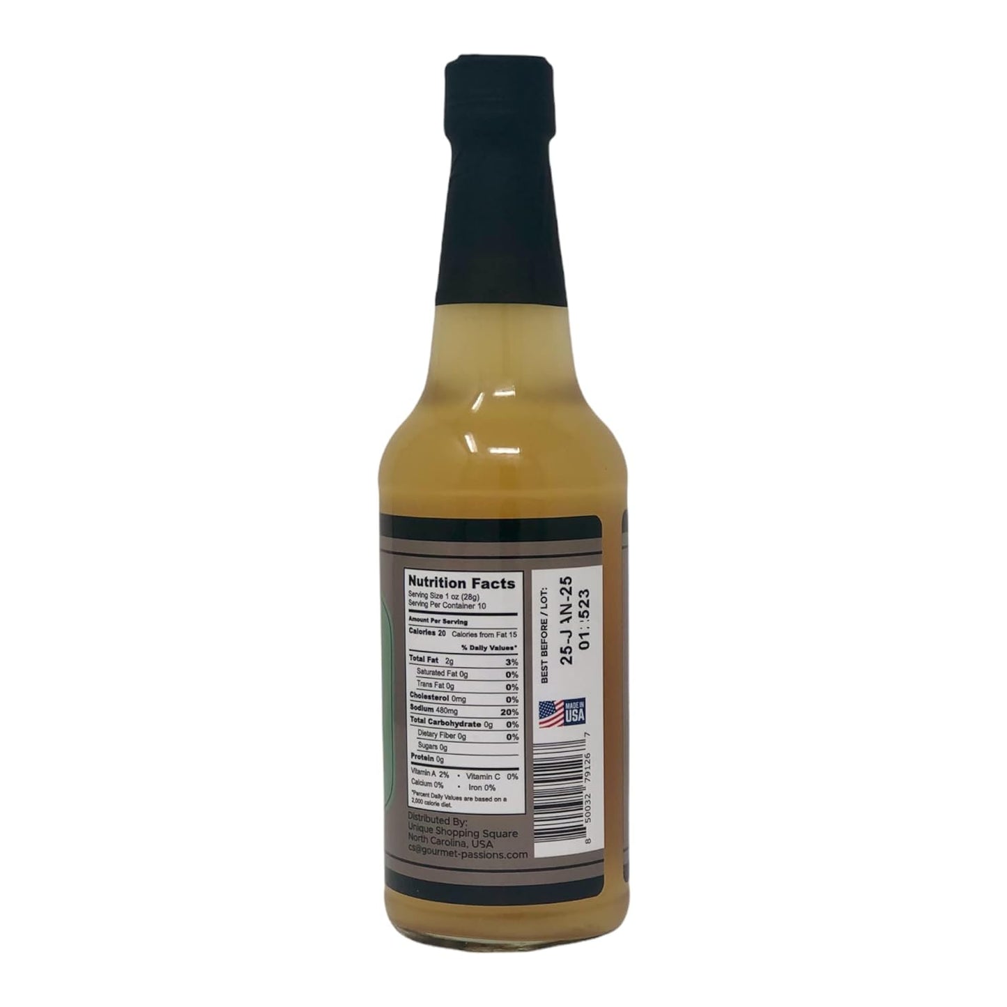 Lara’s Premium Spicy Olive Juice Dirty Martini Cocktail Mix with Habanero Brine - 10 fl oz