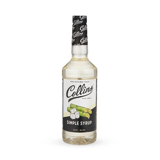 Collins Simple Syrup for Cocktails - 32 fl oz