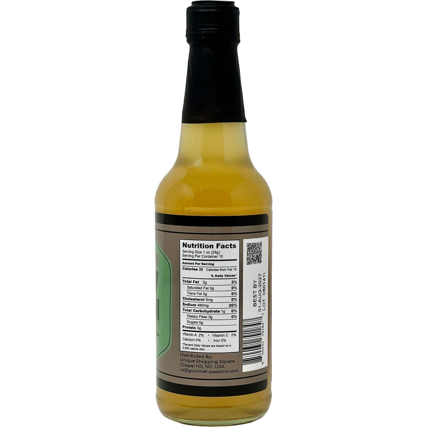 Lara’s Premium Spicy Olive Juice Dirty Martini Cocktail Mix with Habanero Brine - 10 fl oz