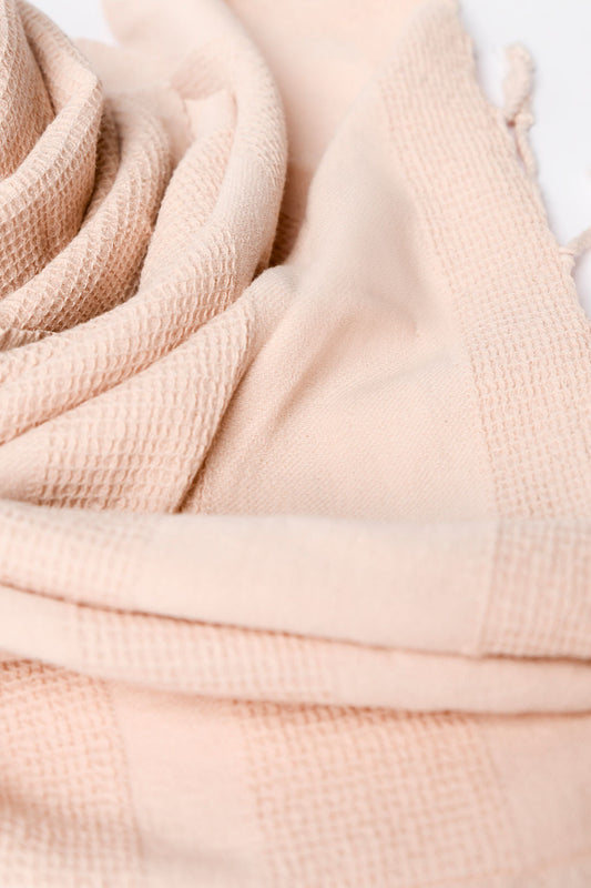 STONE | PREMIUM BEACH TOWEL | VINTAGE BLUSH