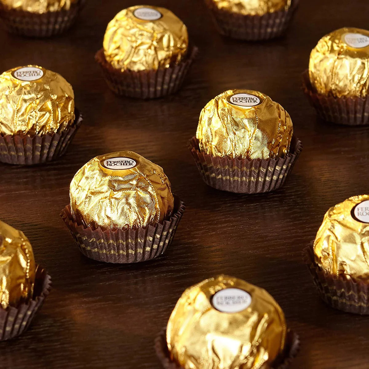 Ferrero Rocher Fine Hazelnut Chocolates - Chocolate Gift Box, 48 Count, 21.2 oz