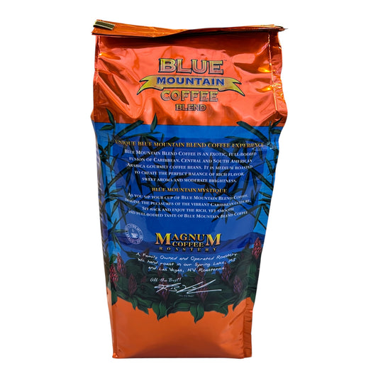 Magnum Exotics Blue Mountain Blend Coffee - Whole Bean, 2 lbs