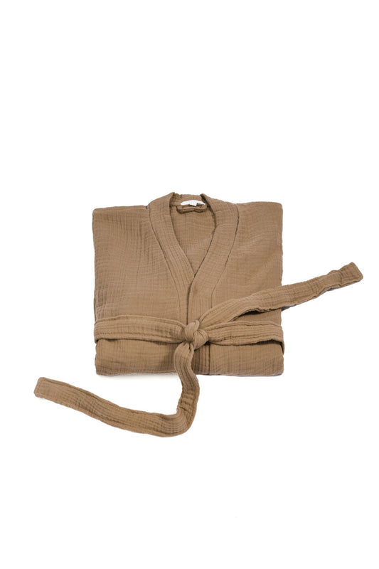 COCOON ROBE | CAMEL