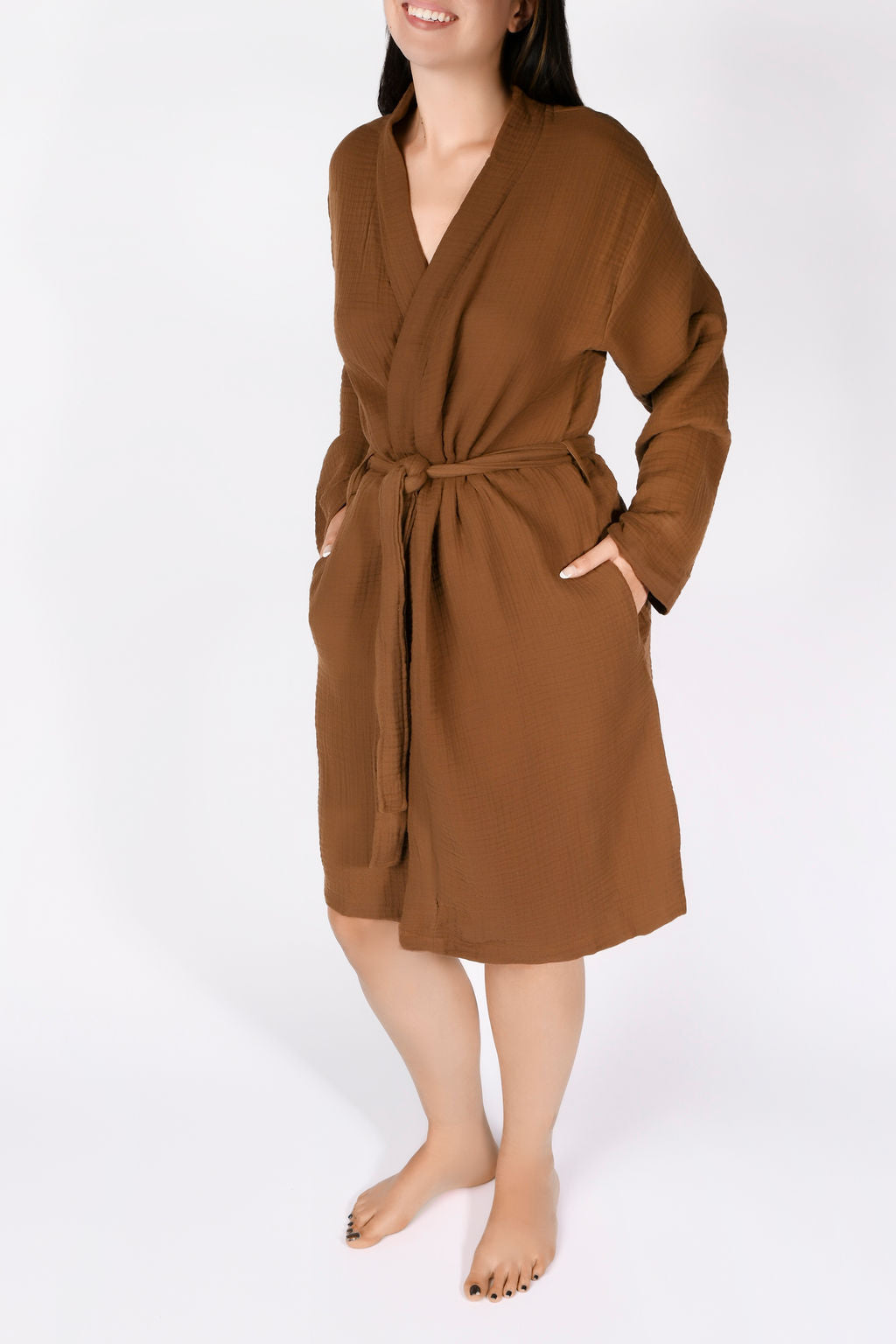 COCOON ROBE | BISON