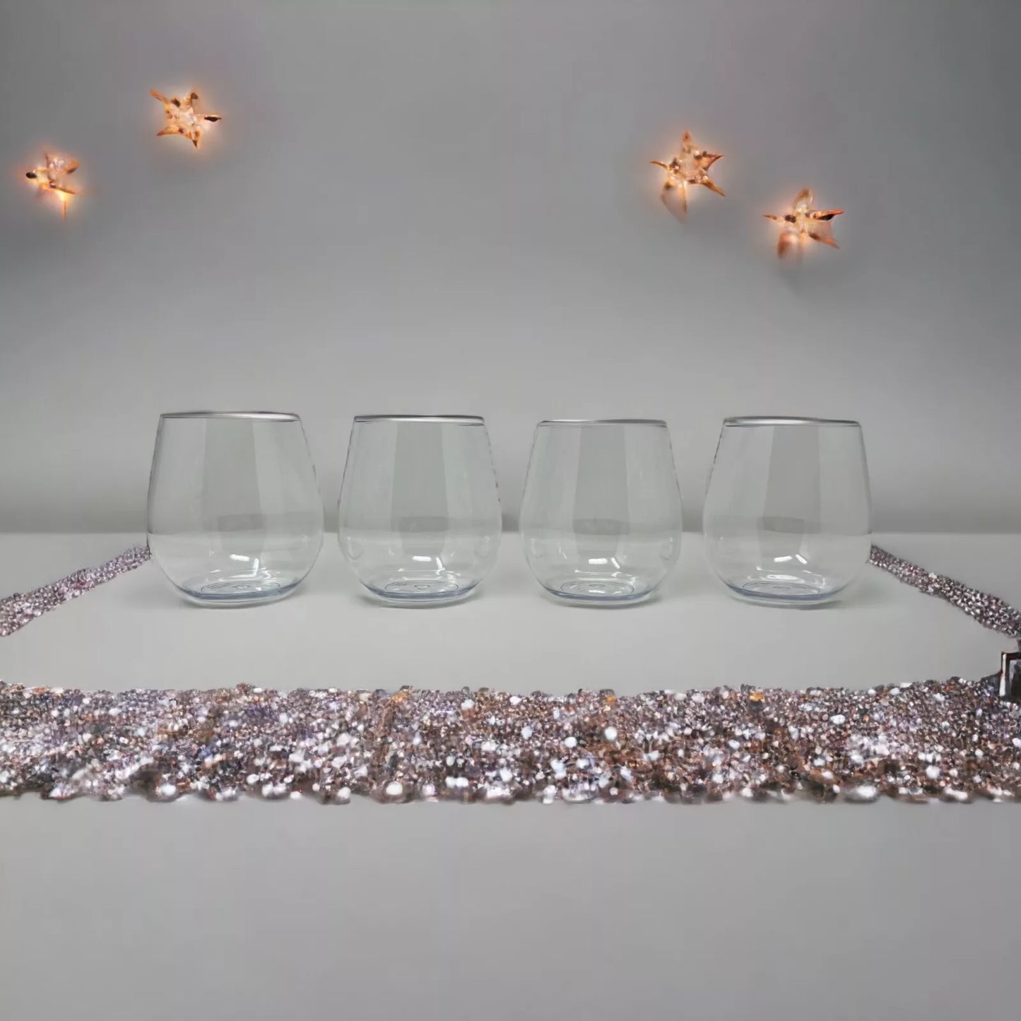 Bolaras Vino Valor Wine Glasses - Set of 4, Shatterproof, 16oz, 100% Tritan