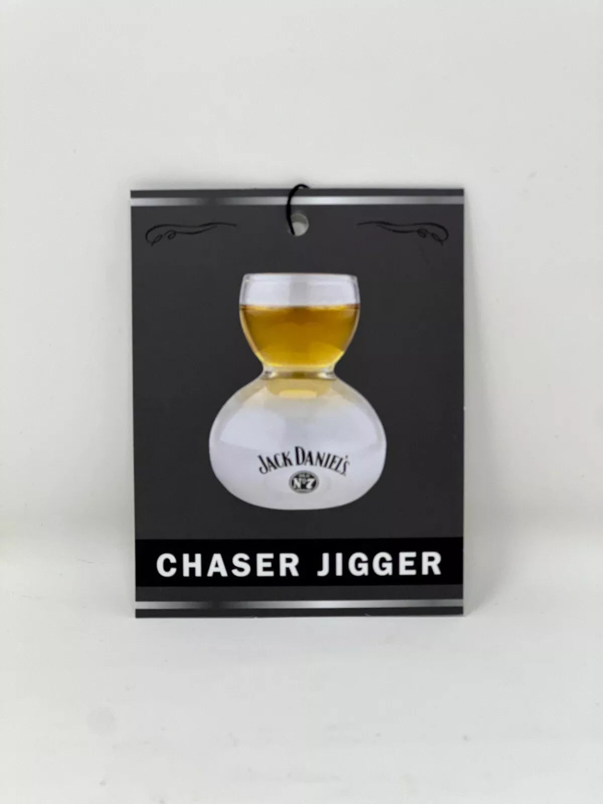 Jack Daniel's Chaser Jigger Double Bubble Shot Glass - Officially Licensed