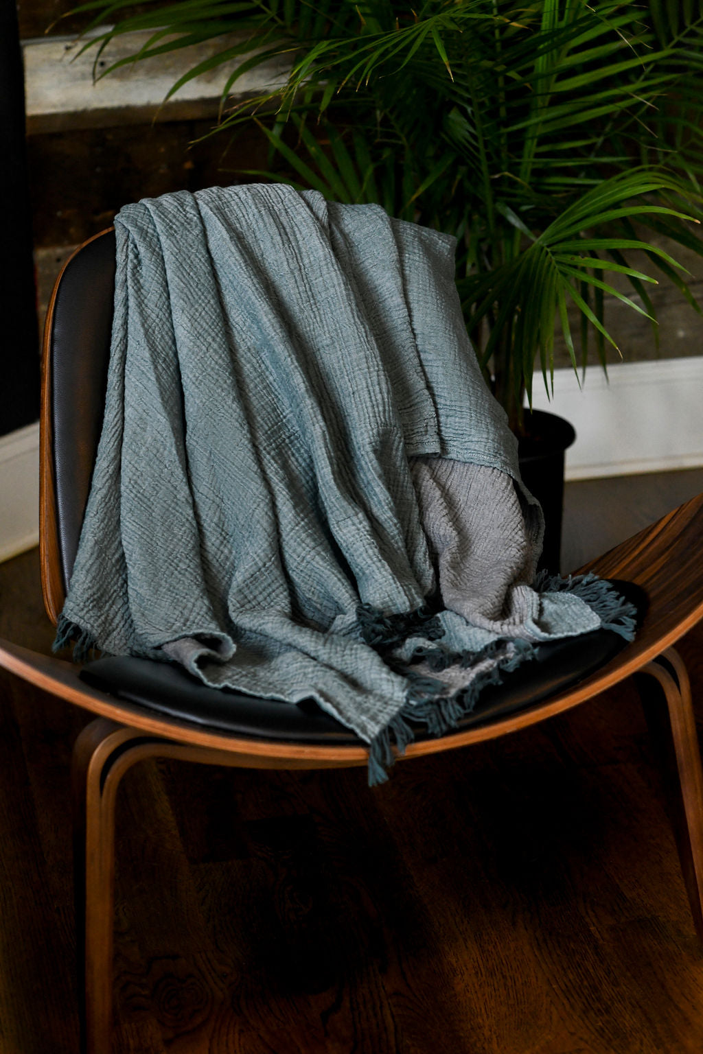 Riviera Luxury Throw Blanket | Garden