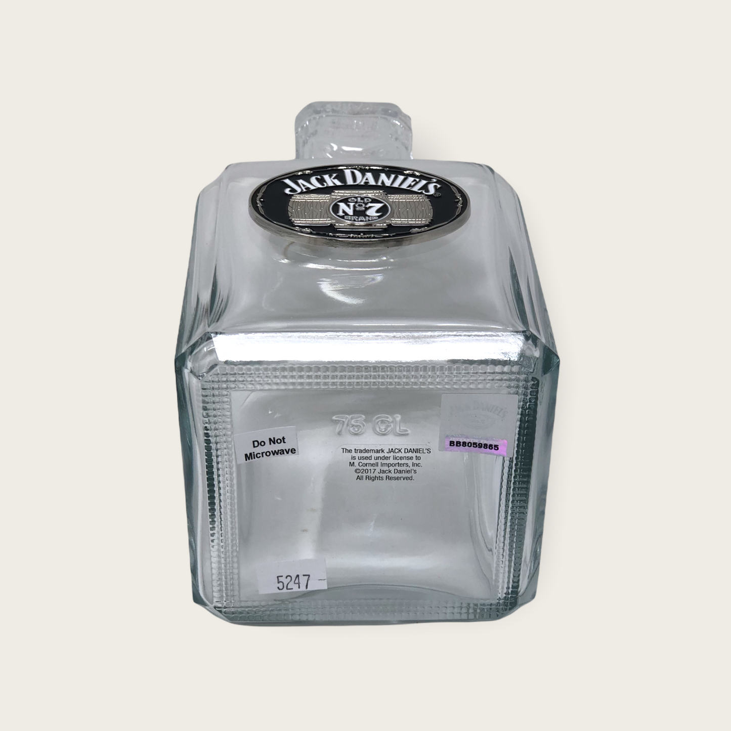 Jack Daniel's Decanter with Medallion 25.4oz