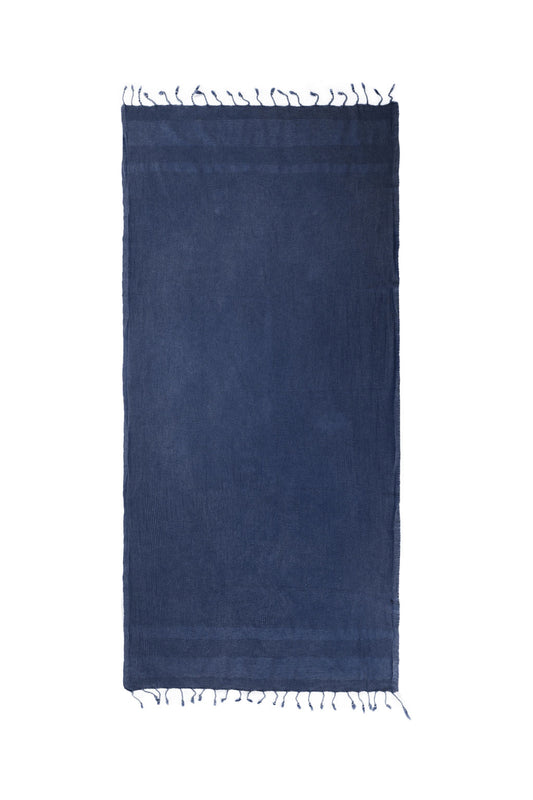 STONE | PREMIUM BEACH TOWEL | NAVY