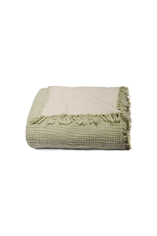 Riviera Luxury Throw Blanket | Pistachio