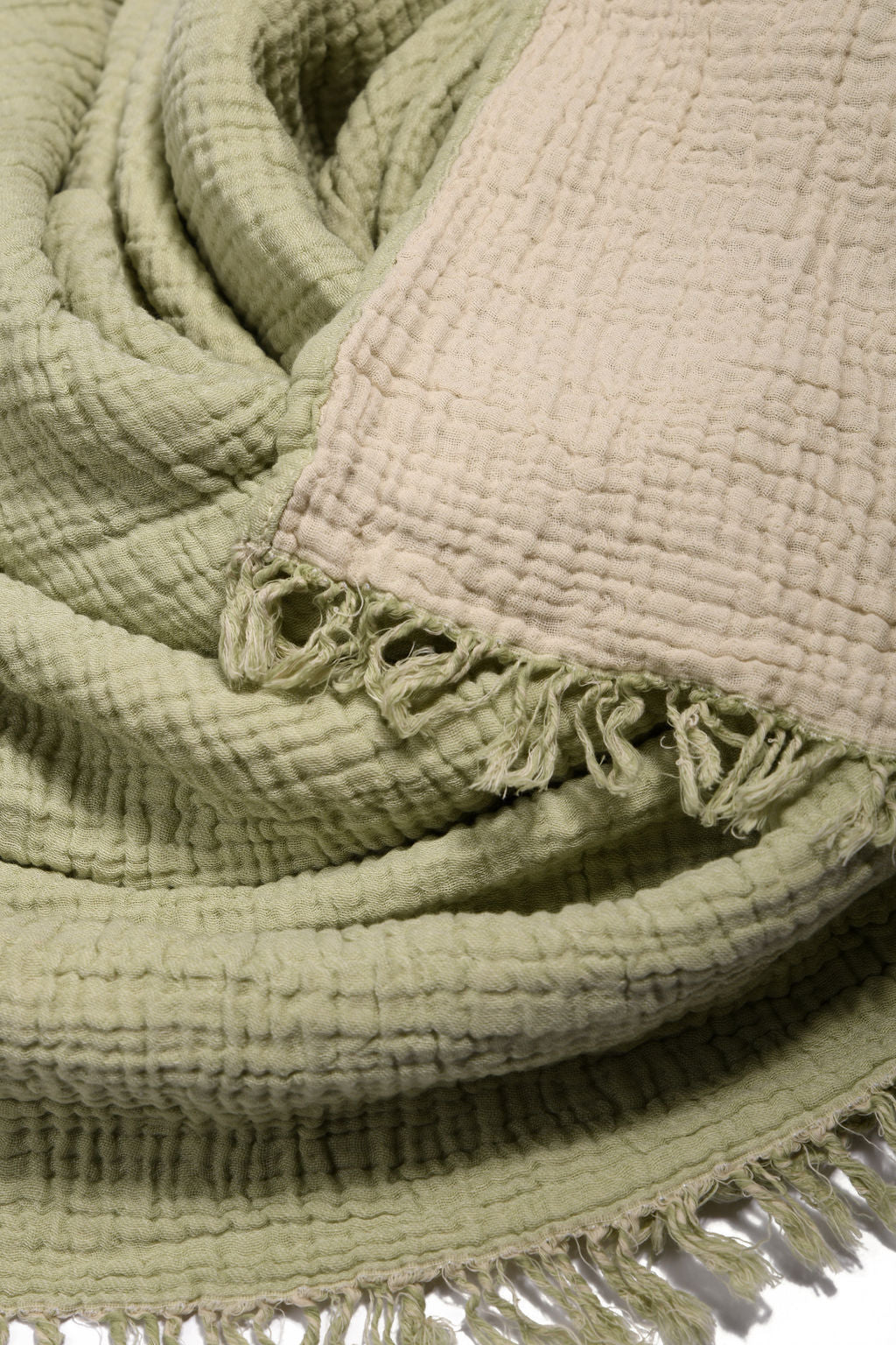 Riviera Luxury Throw Blanket | Pistachio