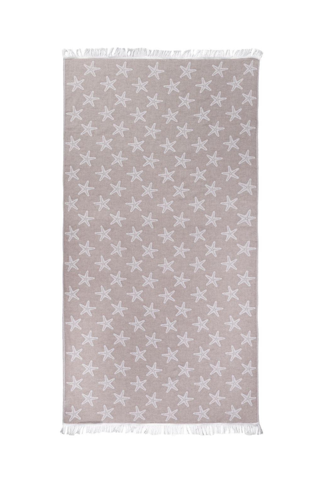 STARFISH | LUXURY BEACH TOWEL | BEIGE