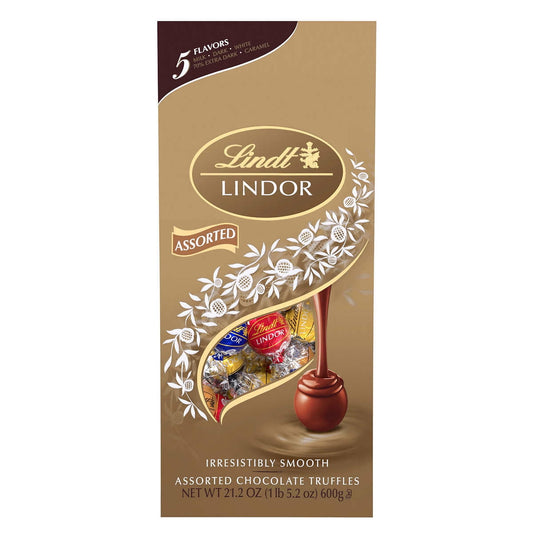 Lindt Lindor Assorted Chocolate Truffles 21.2 oz