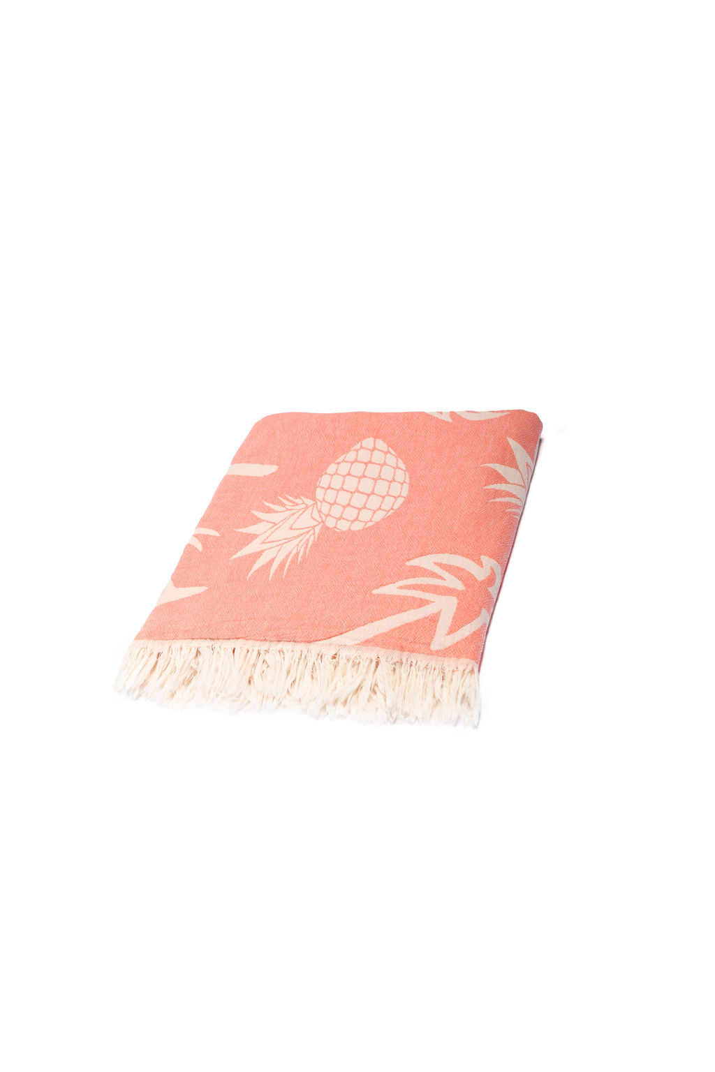 PALMSPRINGS | LUXURY BEACH TOWEL | PAPAYA