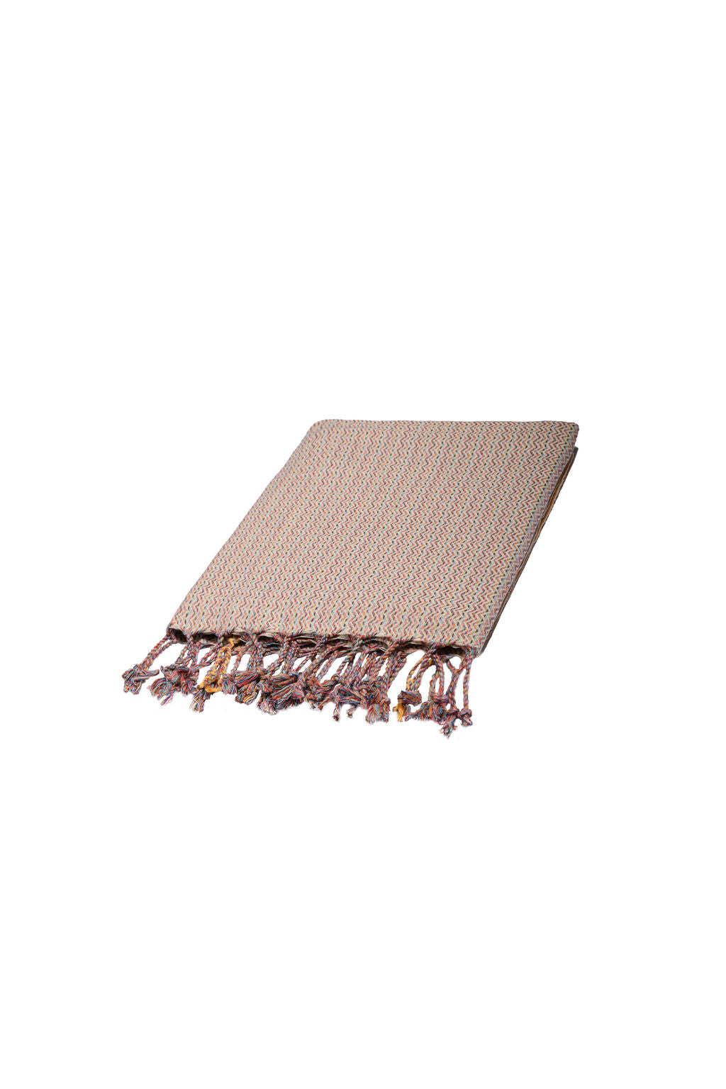 MEANDER | PREMIUM BEACH TOWEL | ECRU