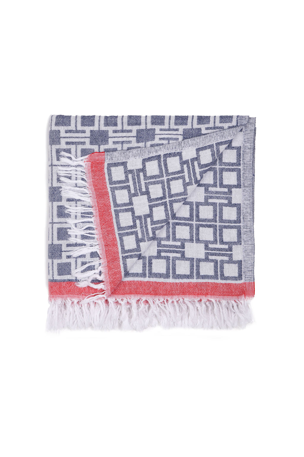 LEVENT | LUXURY BEACH TOWEL | NAVY - BLUE