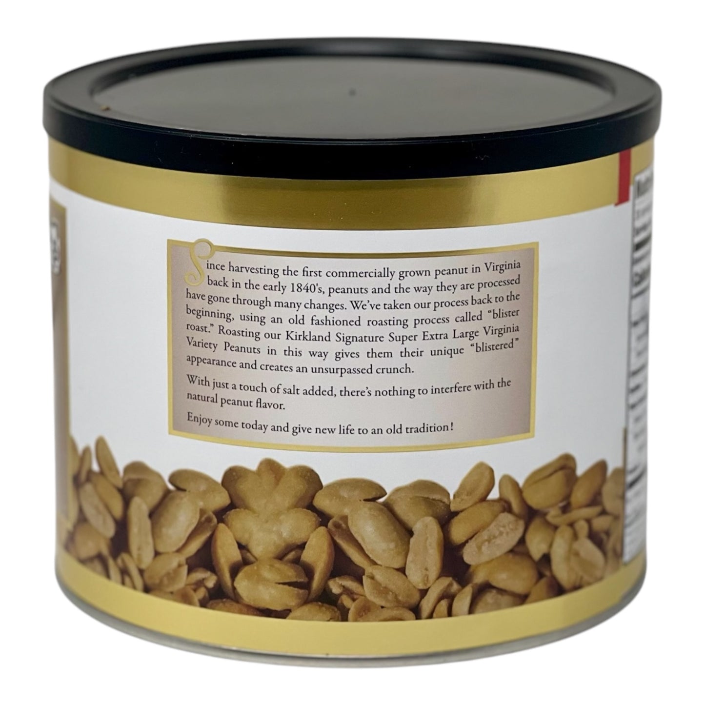 Kirkland Signature Super Extra-Large Virginia Peanuts – Roasted & Salted, Gluten-Free, 40 oz