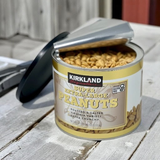 Kirkland Signature Super Extra-Large Virginia Peanuts – Roasted & Salted, Gluten-Free, 40 oz