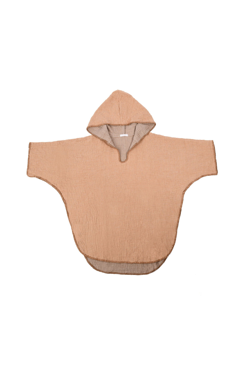 COCOON PONCHO | TAN