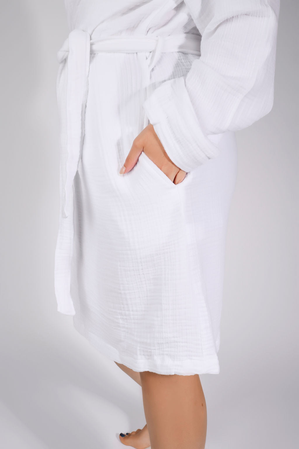 COCOON ROBE | WHITE