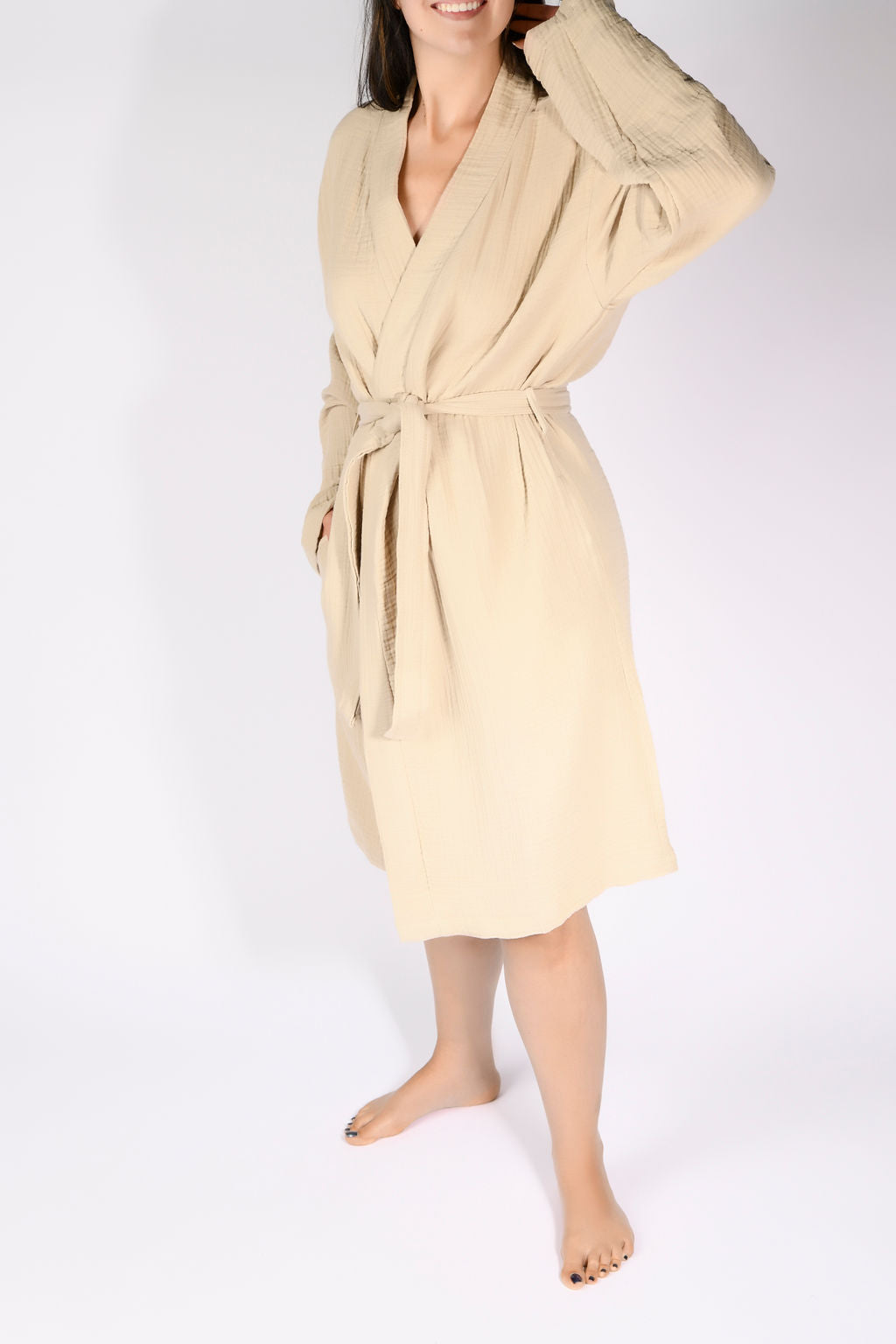 COCOON ROBE | BEIGE