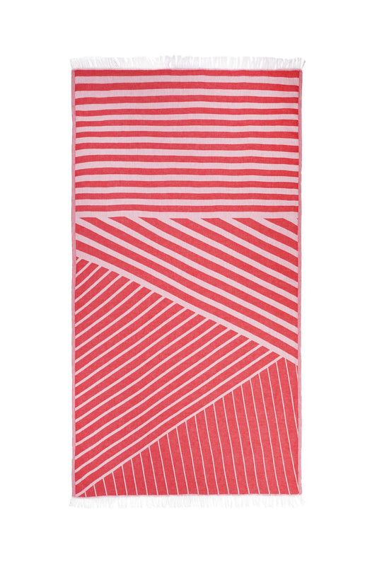 CROSS | PREMIUM BEACH TOWEL | RED