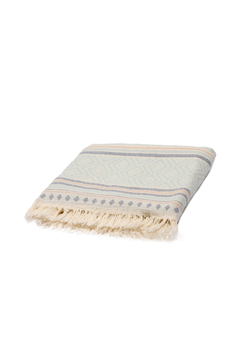 ETHNIC | LUXURY BEACH TOWEL | DIAMOND - MINT