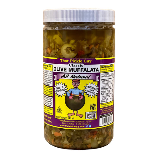That Pickle Guy Classic Olive Muffalata – 32 oz
