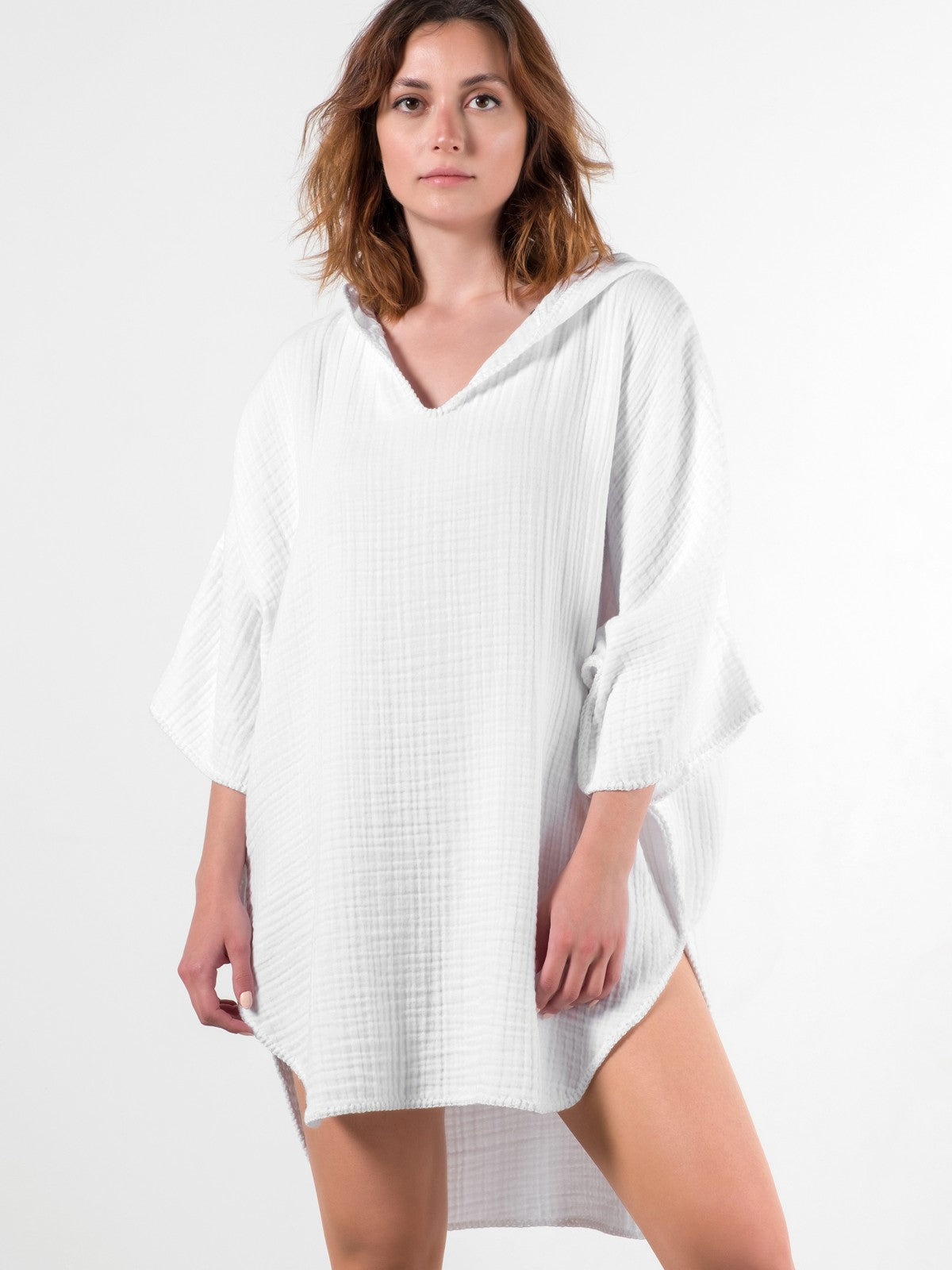 COCOON PONCHO | WHITE