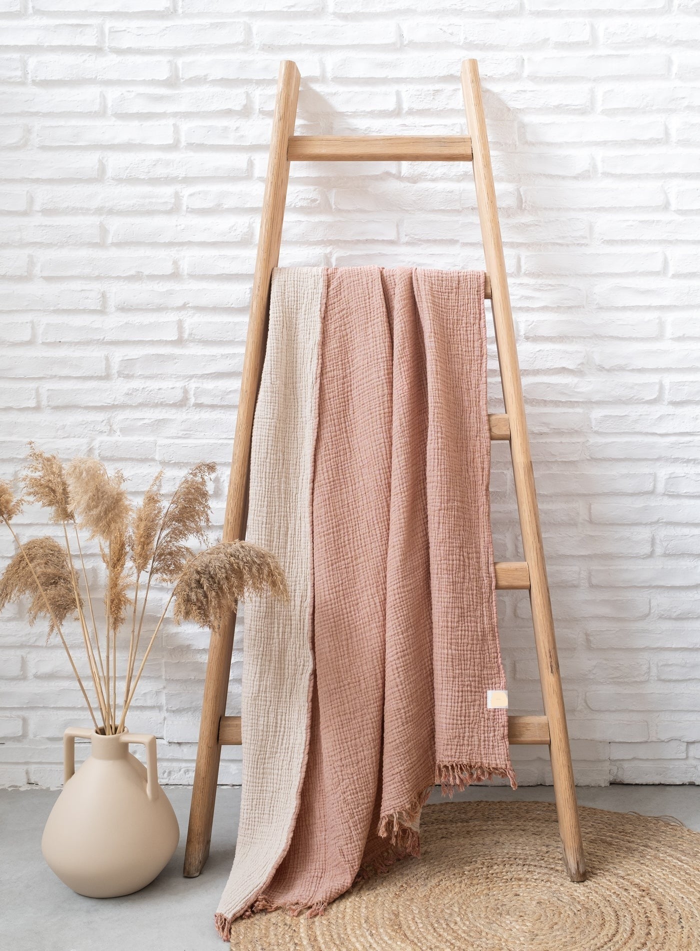 Riviera Luxury Throw Blanket | Cinnamon - Nougat