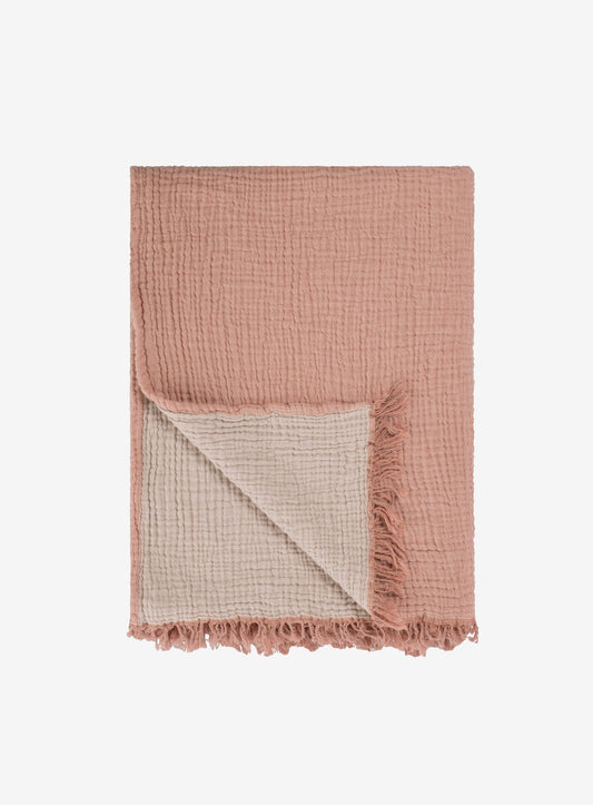 Riviera Luxury Throw Blanket | Cinnamon - Nougat