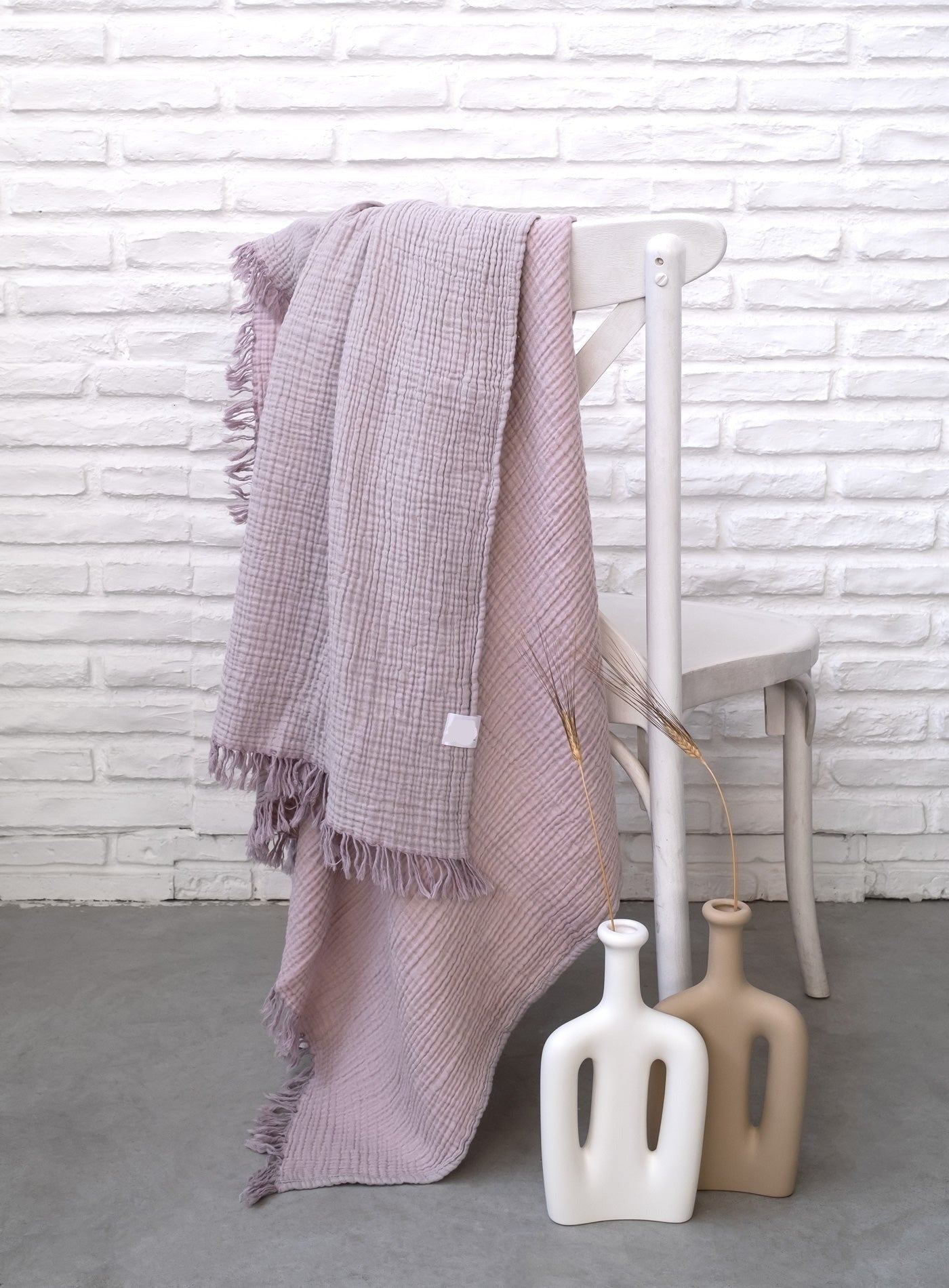 Riviera Luxury Throw Blanket | Orchid - Lilac