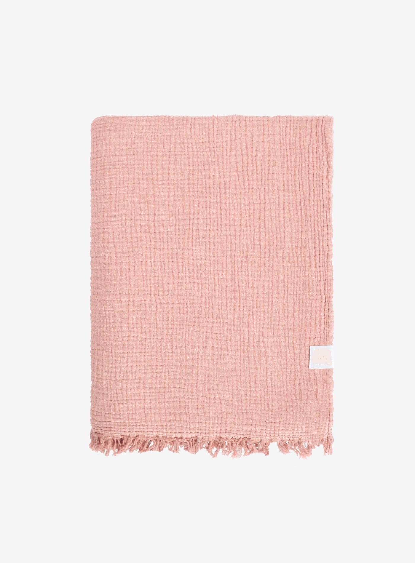 Riviera Luxury Throw Blanket | Peach