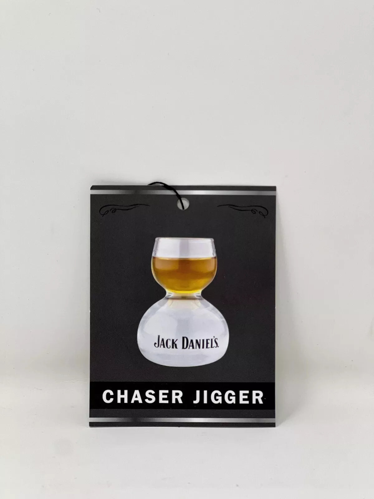 Jack Daniel's Whiskey on Water Chaser Jigger Shot Glass - Officially Licensed