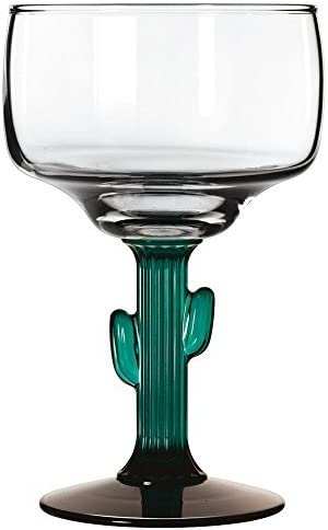 Libbey Cactus Margarita Glass with Juniper Stem