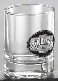 Jack Daniel's Shot Glass w/ Medallion