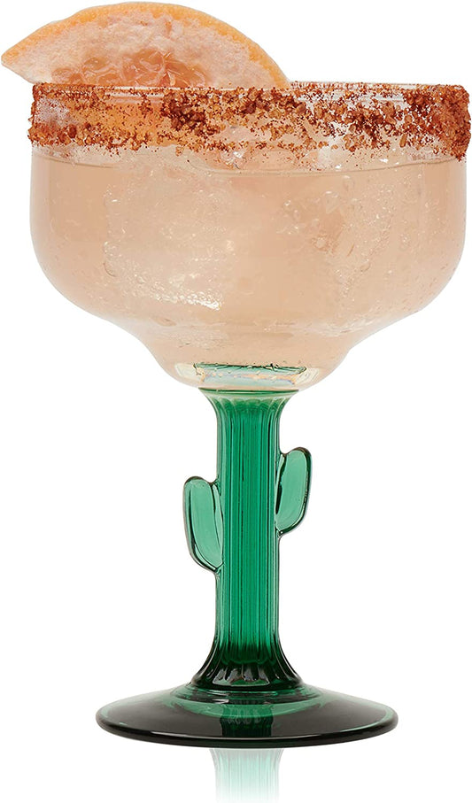 Libbey Cactus Margarita Glass with Juniper Stem