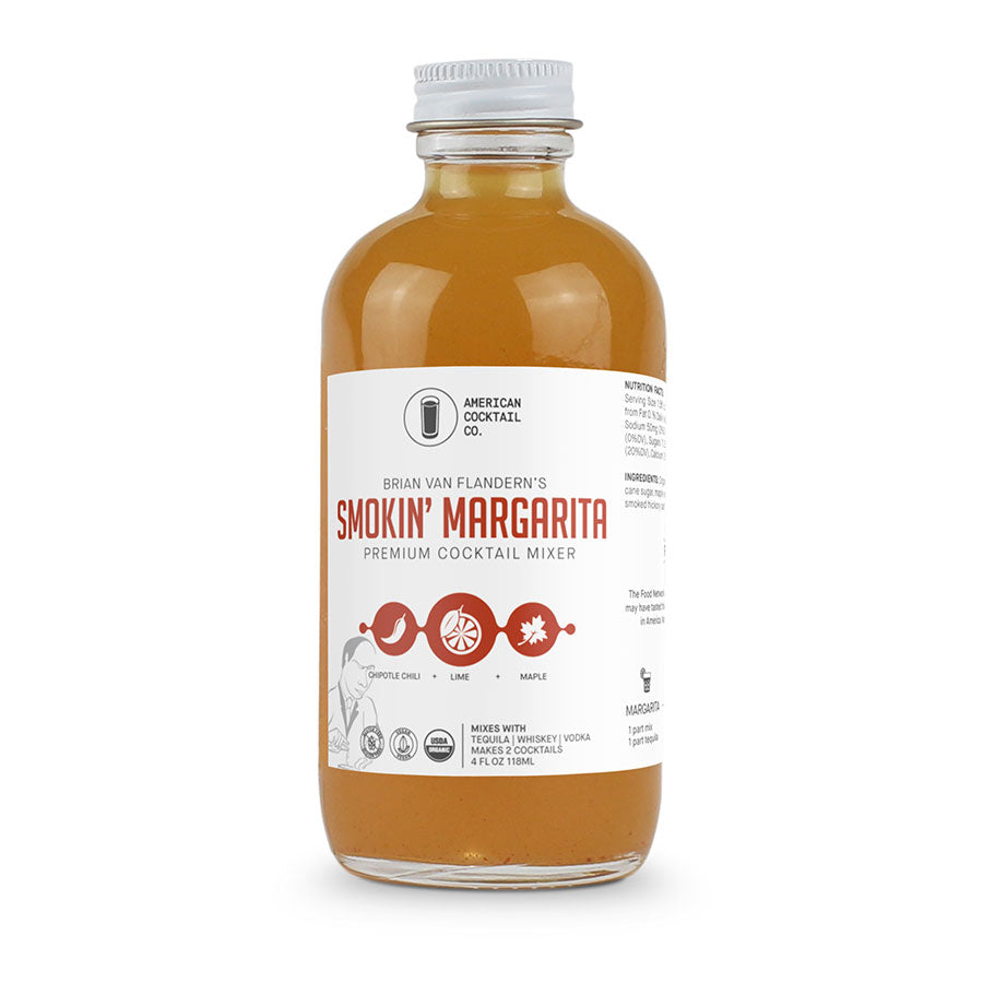 Brian Van Flandern's Smokin' Margarita Premium Cocktail Mixer 4 oz
