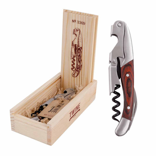 Chateau Rosewood Double Hinged Corkscrew by Twine