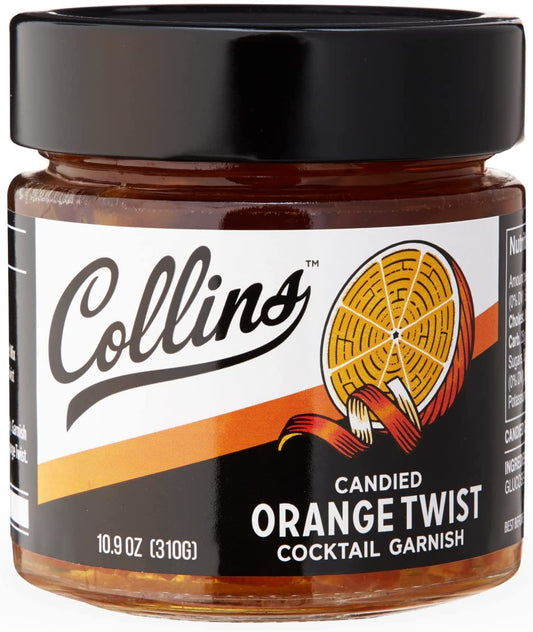 Collins Orange Twist in Syrup 10 oz