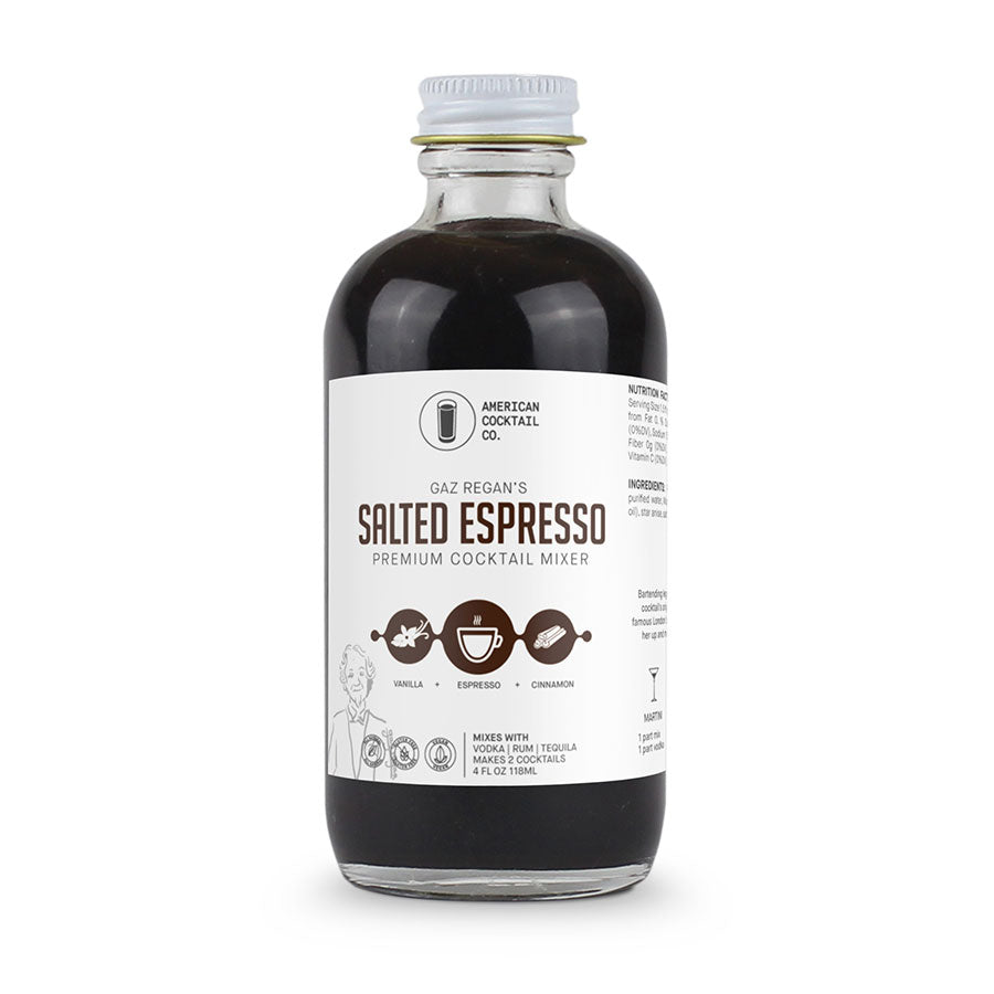 Gaz Regan's Espresso Martini Premium Cocktail Mixer 4 oz