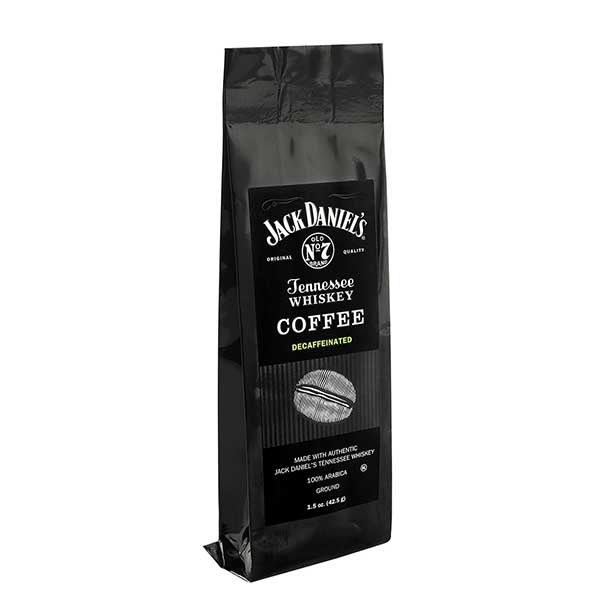 Jack Daniels Decaf Tennessee Whiskey Coffee 1.5 oz Gift Bag