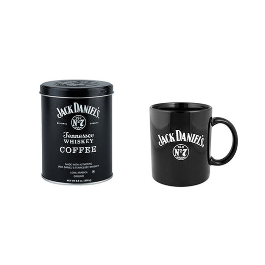 Jack Daniels Tennessee Whiskey Coffee and Old No.7 Mug Gift Set