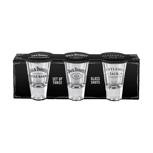 Jack Daniels Shot Glasses 1oz (Set of 3)
