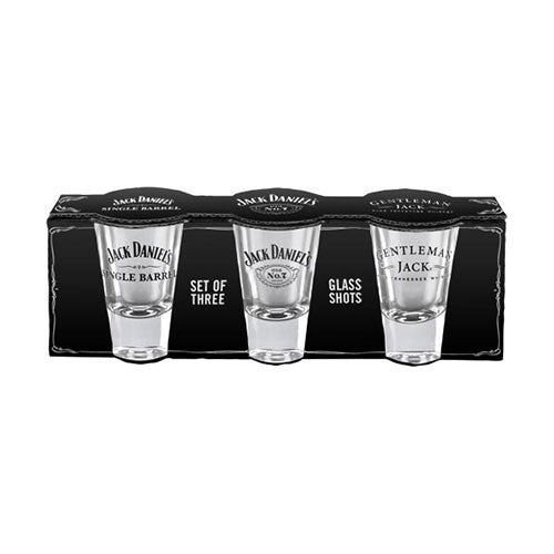 Jack Daniels Shot Glasses 1oz (Set of 3)