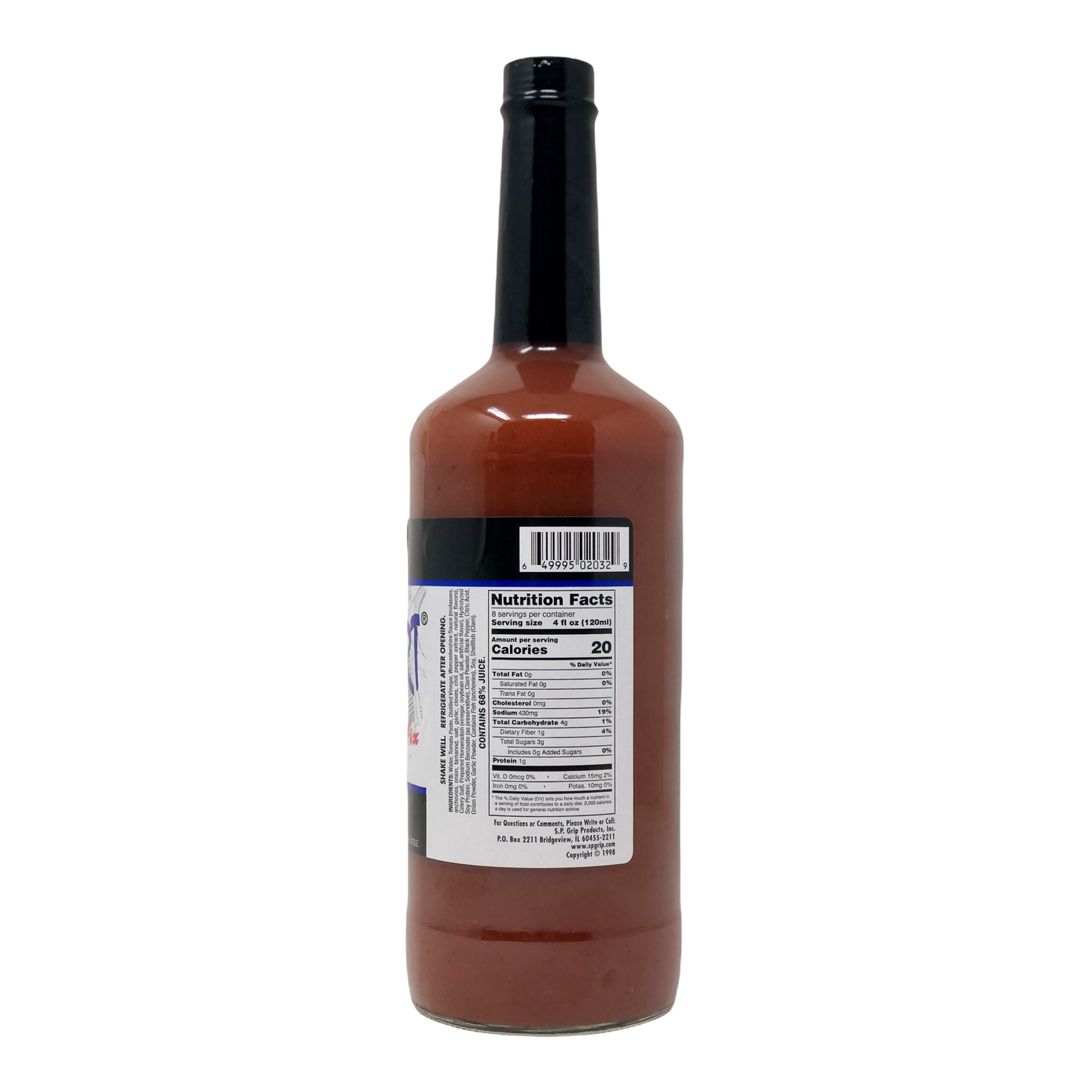 Kick Start Bloody Mary Mix – 32 fl oz (1 Quart)