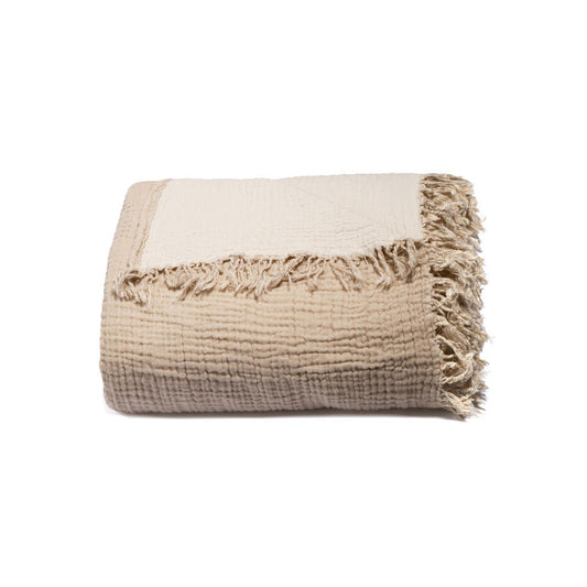 Riviera Luxury Throw Blanket | Beige
