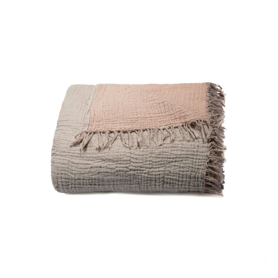 Riviera Luxury Throw Blanket | Cappuccino